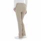 Damen High Waist Jeans von Laulia - beige