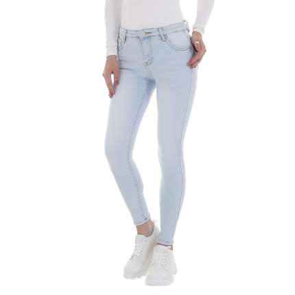 Damen Skinny Jeans von Laulia - L.blue