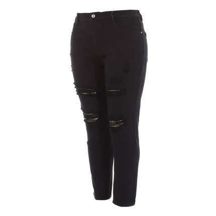 Damen Skinny Jeans von Laulia - black