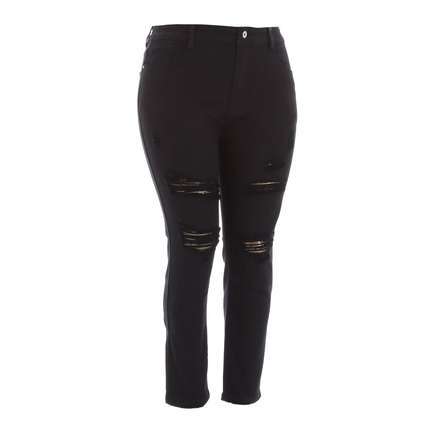 Damen Skinny Jeans von Laulia - black