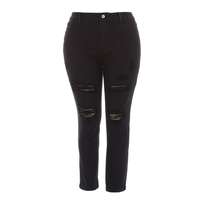 Damen Skinny Jeans von Laulia - black