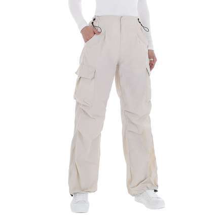 Damen Stoffhose von Laulia - offwhite