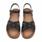 Damen Keilsandaletten - black
