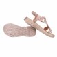 Damen Keilsandaletten - rosegold