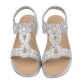 Damen Keilsandaletten - silver