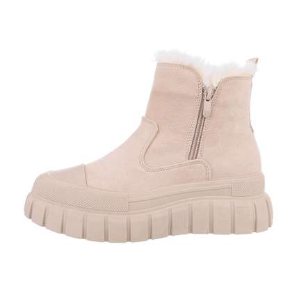 Damen Klassische Stiefeletten - beige
