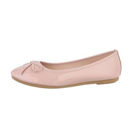 Damen Ballerinas - apricot Gr. 37