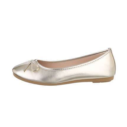 Damen Ballerinas - gold