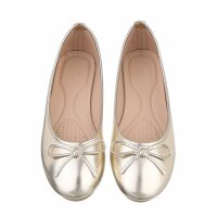 Damen Ballerinas - gold