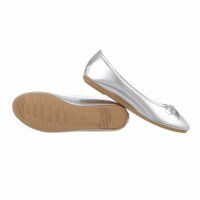 Damen Ballerinas - silver