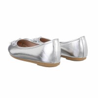 Damen Ballerinas - silver