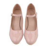 Damen High-Heel Pumps - beige