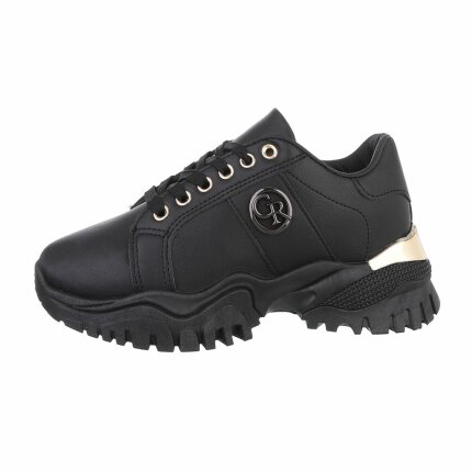 Damen Low-Sneakers - black - 12 Paar