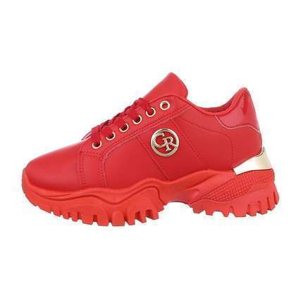 Damen Low-Sneakers - red Gr. 41