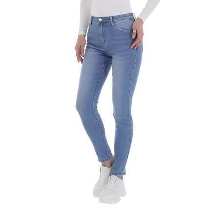 Damen Skinny Jeans von AYDRIA Gr. L/40 - blue