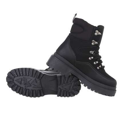 Damen Schnrstiefeletten - black