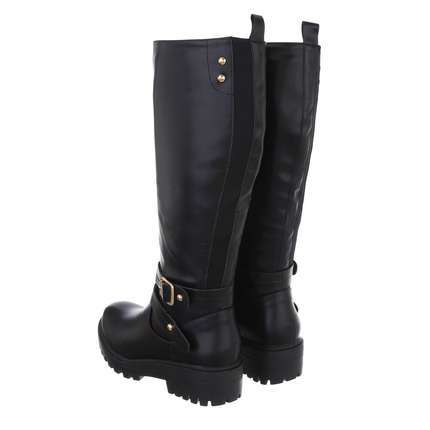 Damen Klassische Stiefel - blackpu