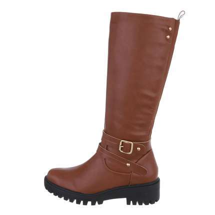 Damen Klassische Stiefel - camelpu Gr. 38