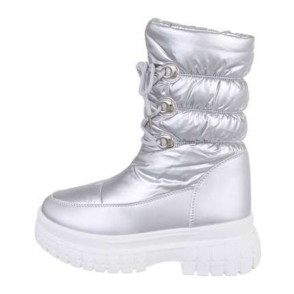 Damen Klassische Stiefeletten - silver Gr. 37