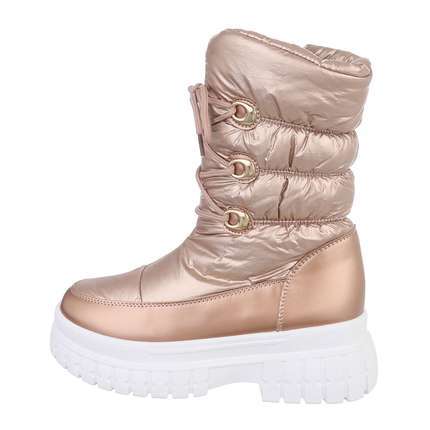 Damen Klassische Stiefeletten - gold Gr. 40