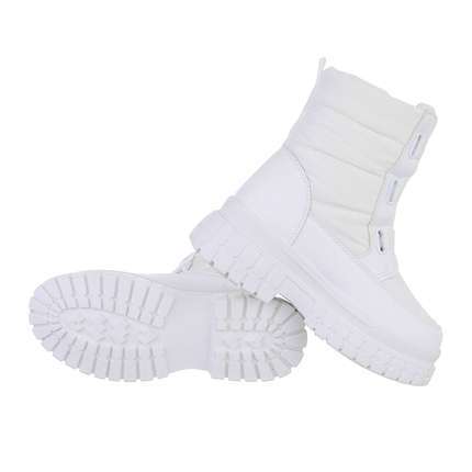 Damen Klassische Stiefeletten - white