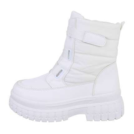 Damen Klassische Stiefeletten - white Gr. 37