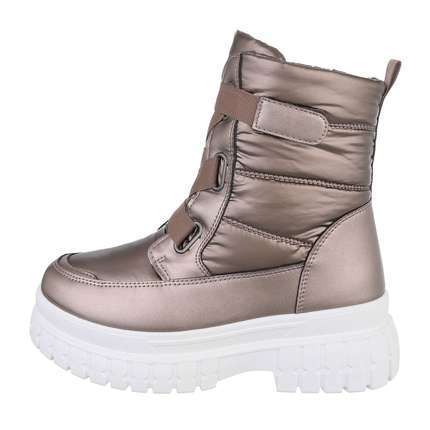 Damen Klassische Stiefeletten - bronze Gr. 39