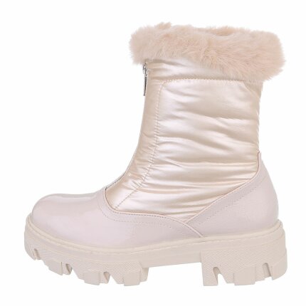 Damen Klassische Stiefeletten - beige - 12 Paar