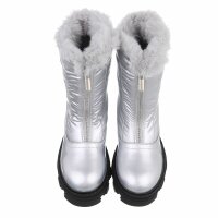 Damen Klassische Stiefeletten - silver