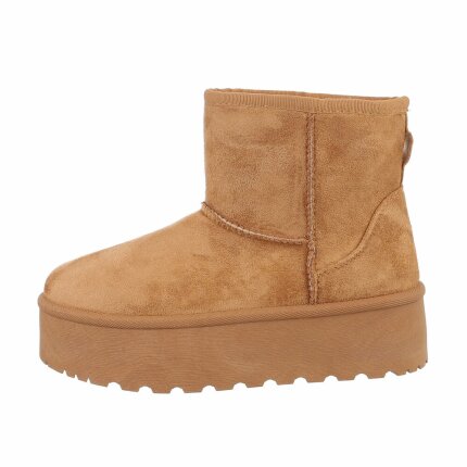 Damen Winterstiefeletten - camel Gr. 39