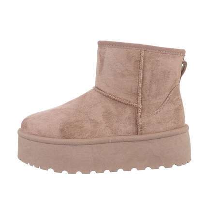 Damen Winterstiefeletten - khaki Gr. 40