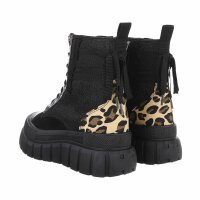 Damen Schnürstiefeletten - black