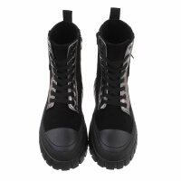 Damen Schnürstiefeletten - black
