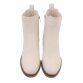 Damen High-Heel Stiefeletten - beigepu