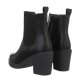 Damen High-Heel Stiefeletten - blackpu