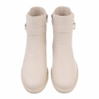 Damen Klassische Stiefeletten - beigepu