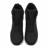 Damen Schnürstiefeletten - black