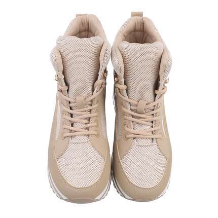 Damen Schnrstiefeletten - khaki