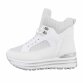 Damen Schnürstiefeletten - white