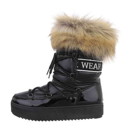 Damen Winterstiefeletten - black Gr. 38