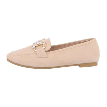 Damen Slipper - beige