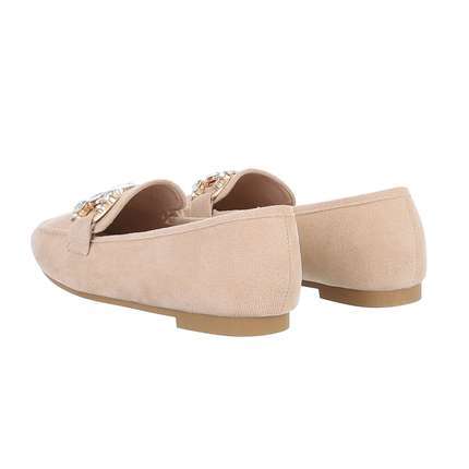 Damen Slipper - beige