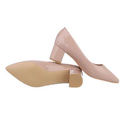 Damen Klassische Pumps - apricot