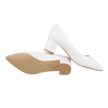 Damen Klassische Pumps - white