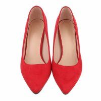 Damen High-Heel Pumps - red