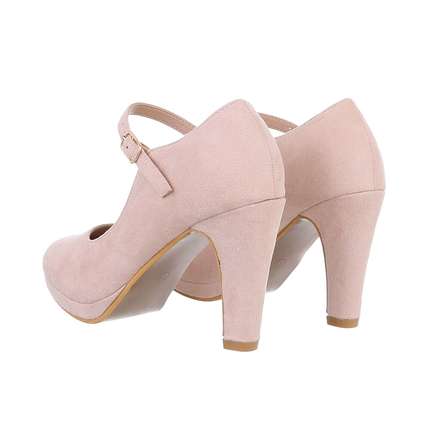 Damen High-Heel Pumps - beige