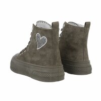Damen High-Sneakers - green
