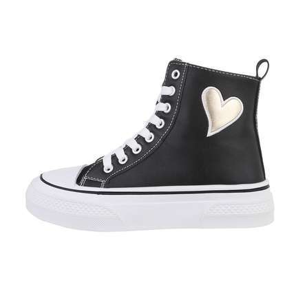 Damen High-Sneakers - black