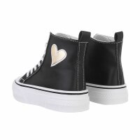 Damen High-Sneakers - black