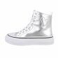 Damen High-Sneakers - silver